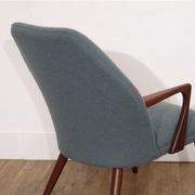 Fauteuil design danois vintage en teck 1960