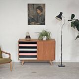 U 458 pink and grey sideboard by Jiri Jiroutek for Interier Praha 1960