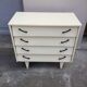 Commode vintage pieds compas