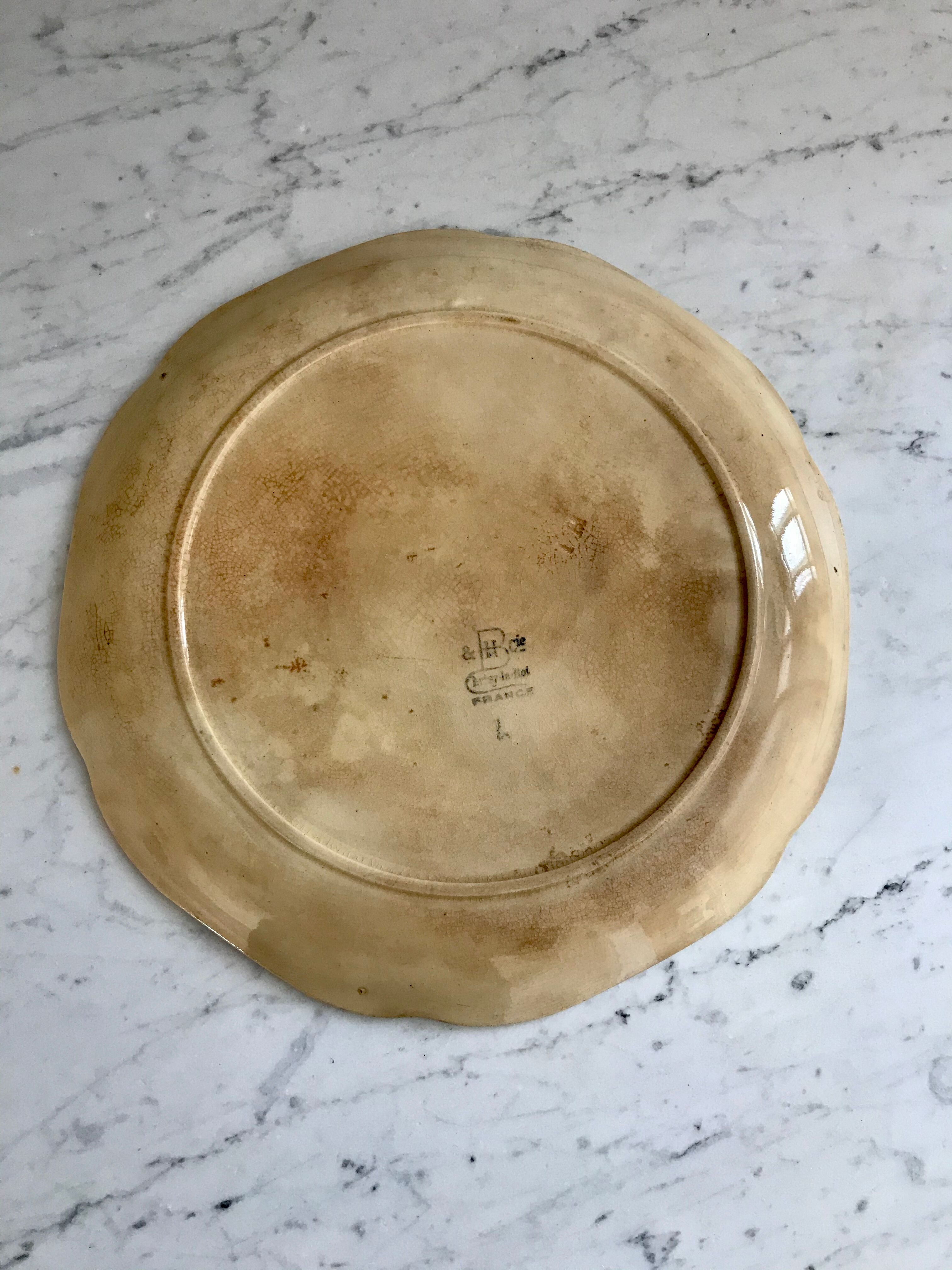 Choisy-le-Roi decorative plate