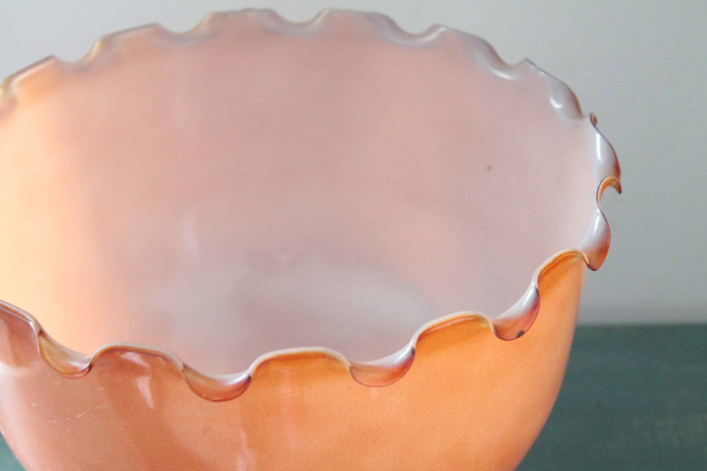 Vintage glass lampshade