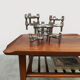 Vintage Scandinavian teak coffee table side table Holger Georg Jensen Kubus