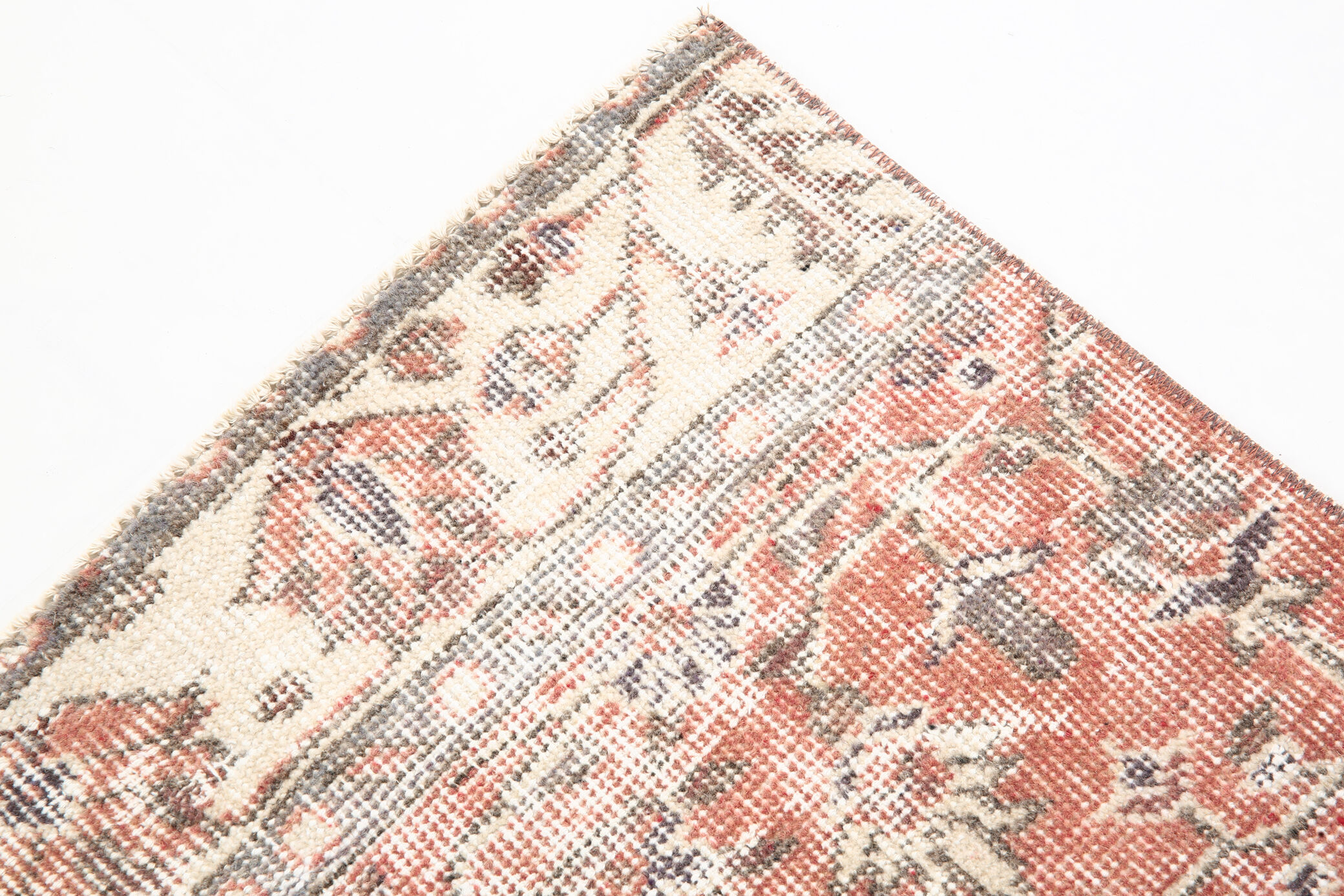 Tapis turc rouge pâle 2x9, 71x288Cm