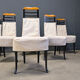 Vintage dining chairs by Giorgetti, 1970s