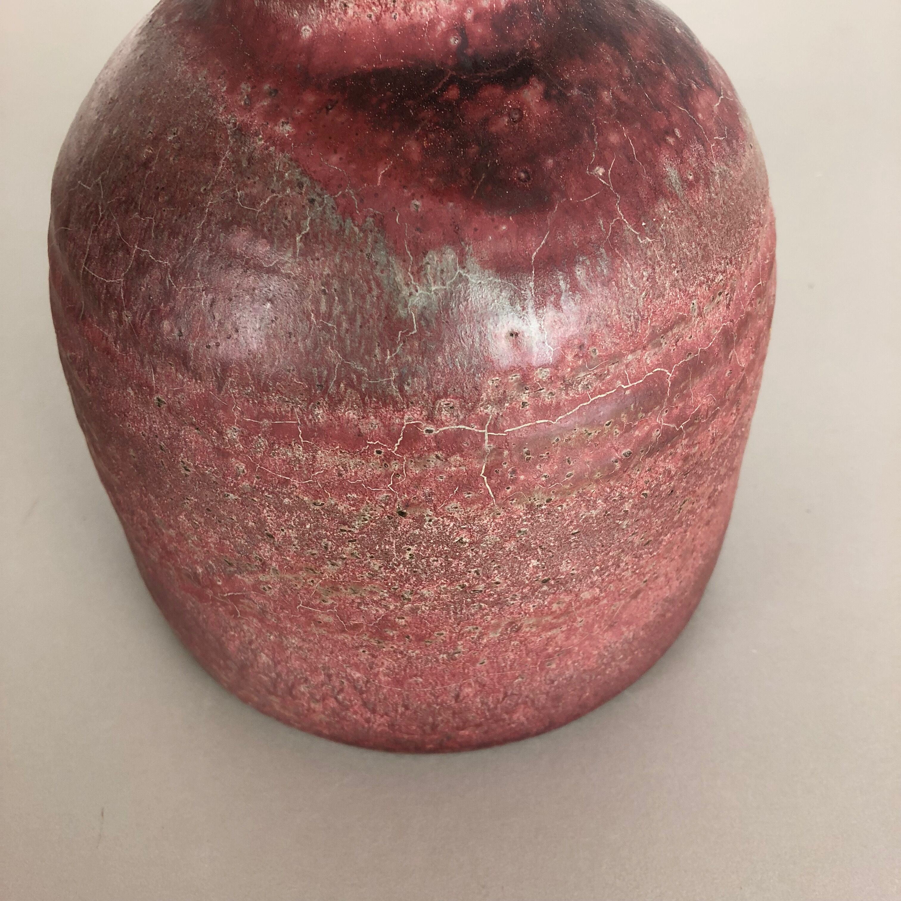 1960 ceramic studio pottery vase by Piet Knepper for Mobach Netherlands