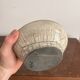 Pocket Vase Bowl Ashtray Raky Signed Pottery Craft White Zen Bowl