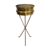 Brass tripod planter