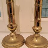 Bougeoirs en laiton