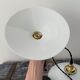 Set of two white opaline hanging lamps