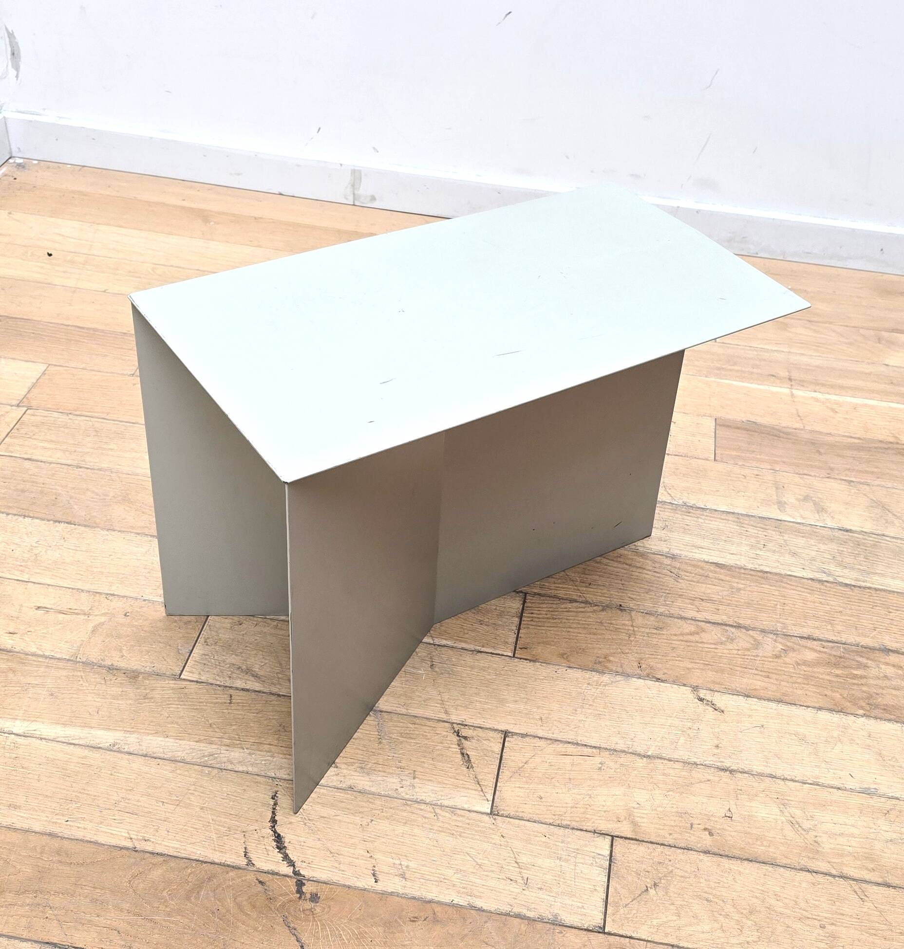 Pair of Slit side tables, Hay