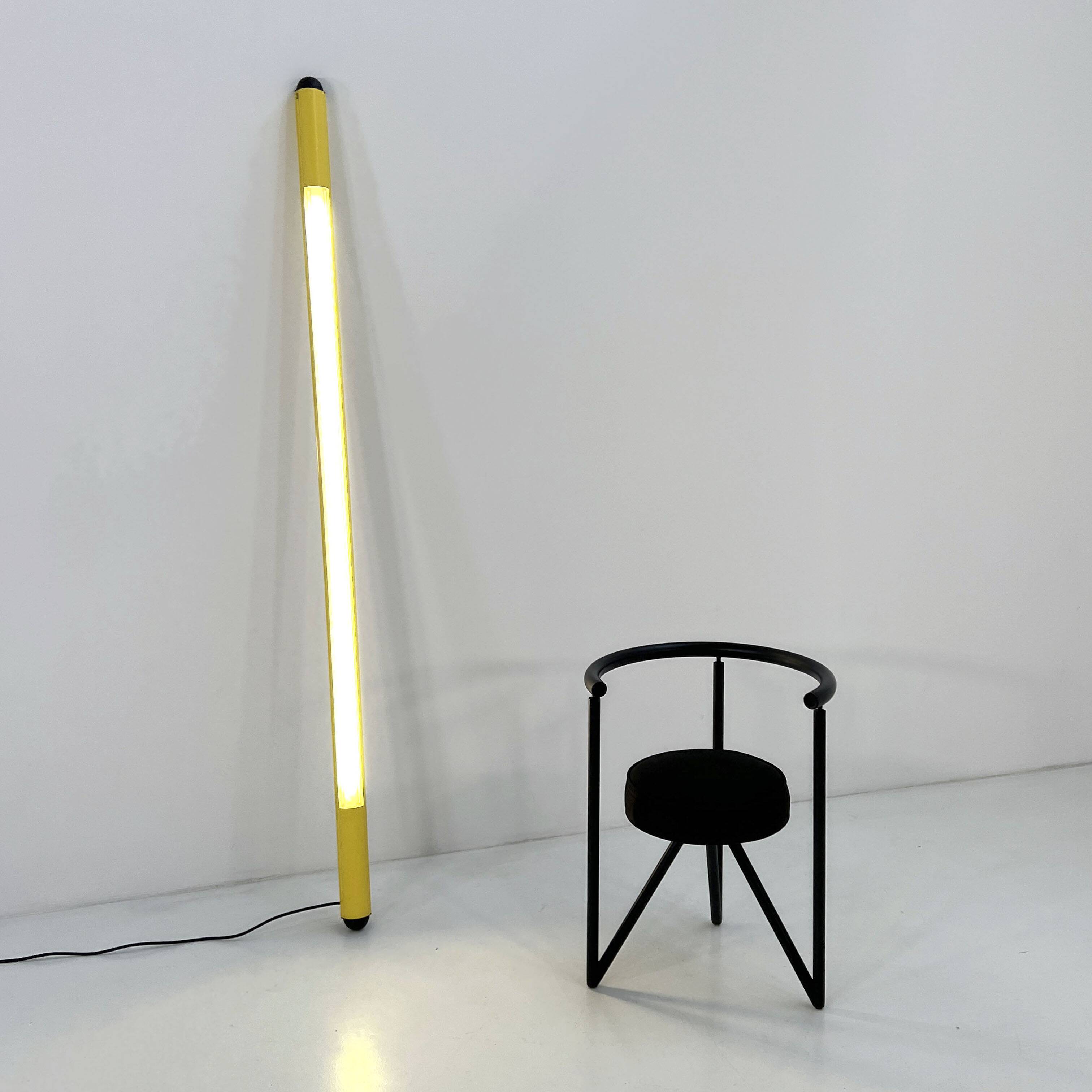 Large Yellow Neon by DIL, 1980