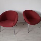Pair of Walter Knoll armchairs model 369