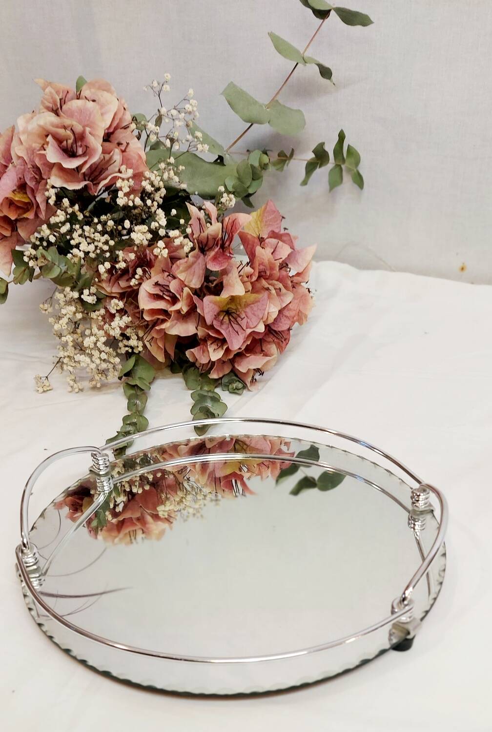 Plateau miroir vintage