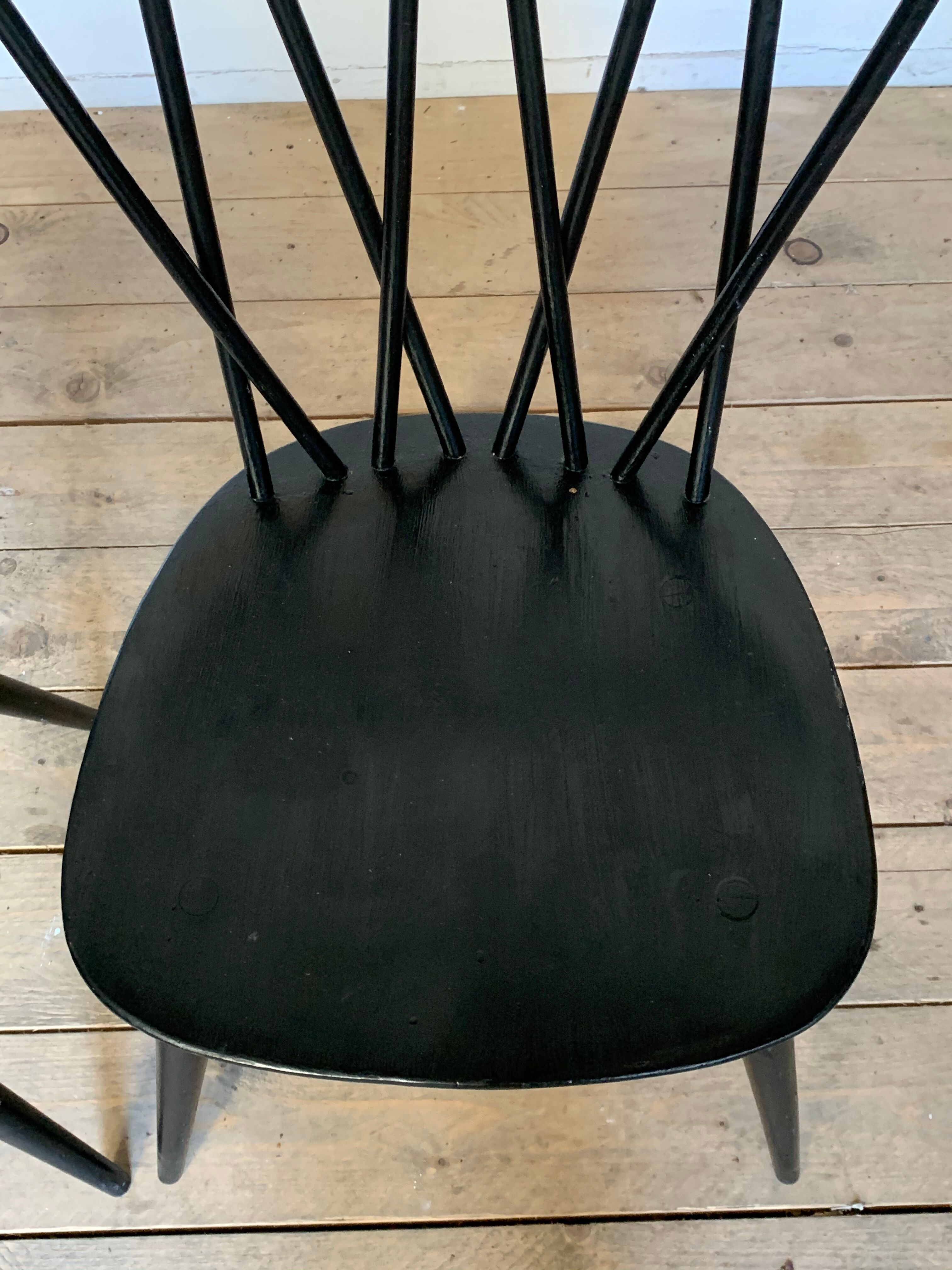 Vintage Ercol bar chairs pair