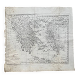 Old map of Greece (1788)