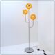 Orange "Coral Ball" floor lamp - QisDesign