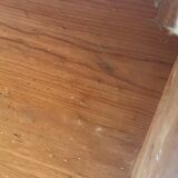 Old zinc plated table