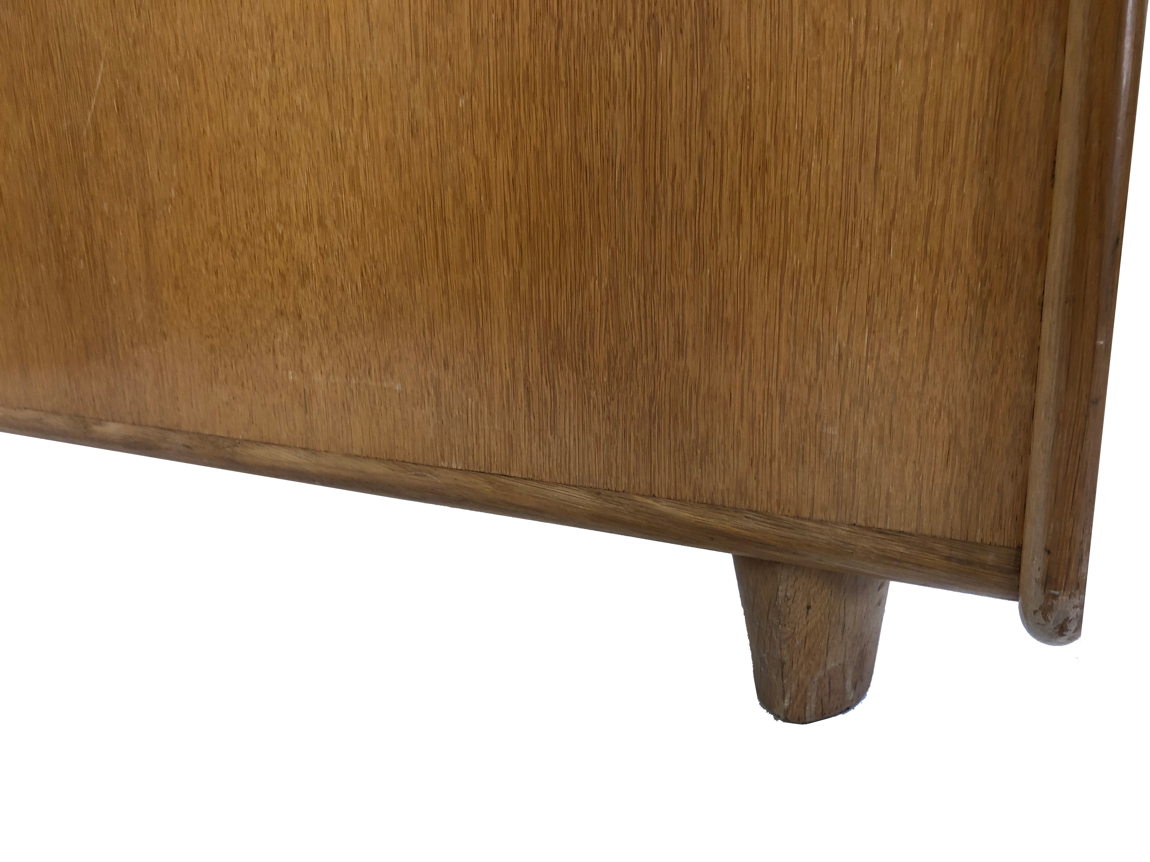 Rest bed series Vintage Cees Braakman UMS Pastoe Oak