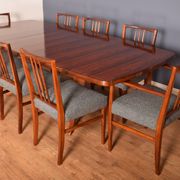 Dining table and 8 chairs