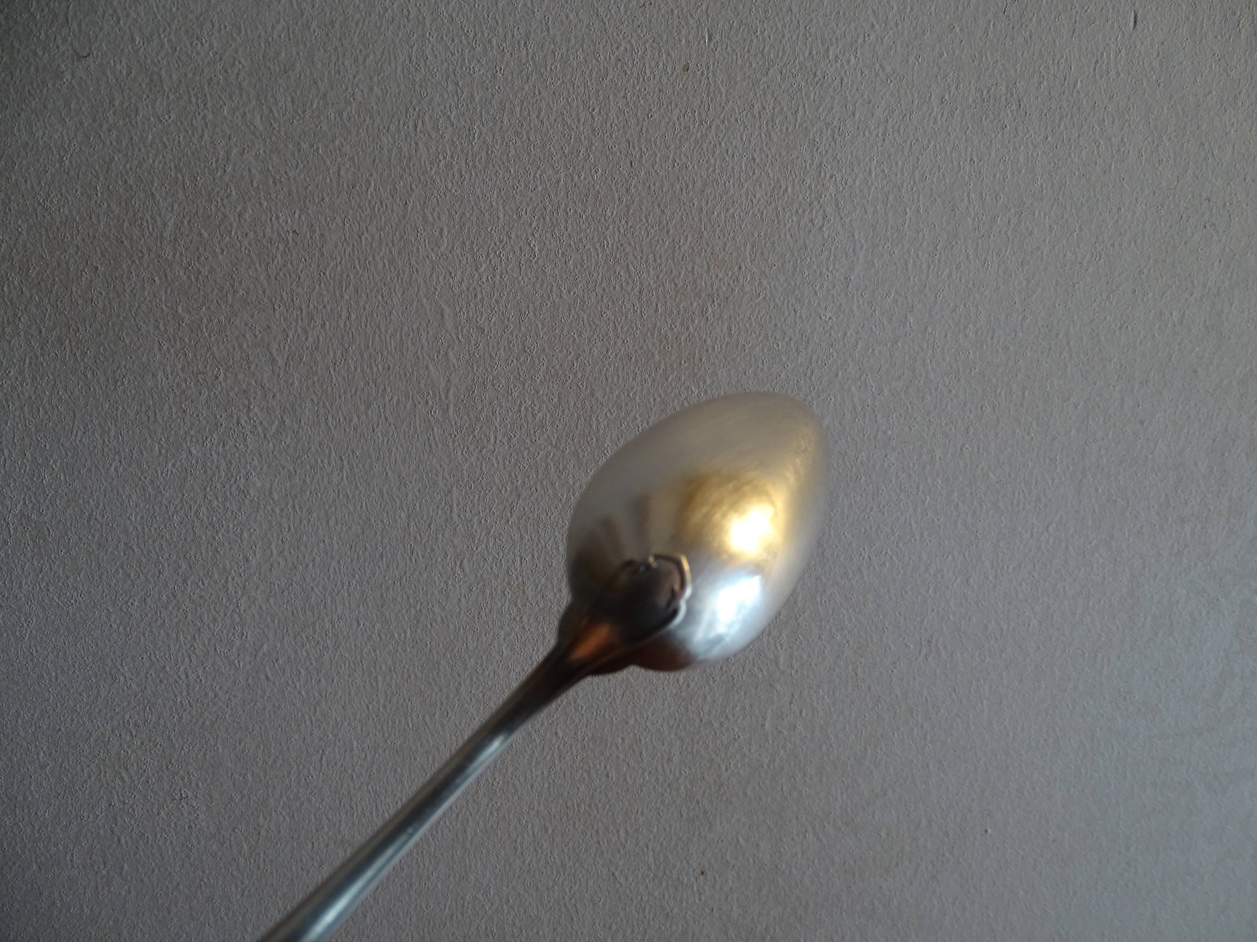 6 cuillères à dessert christofle, modèle japonais
