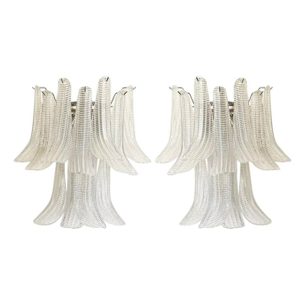 Murano Glass Wall Sconces by Simoeng, Set of 2