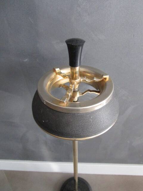 Vintage standing ashtray, 50s/60s