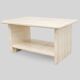 Vintage Italian travertine bedside table