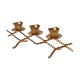 Chandelier scandinave en laiton
