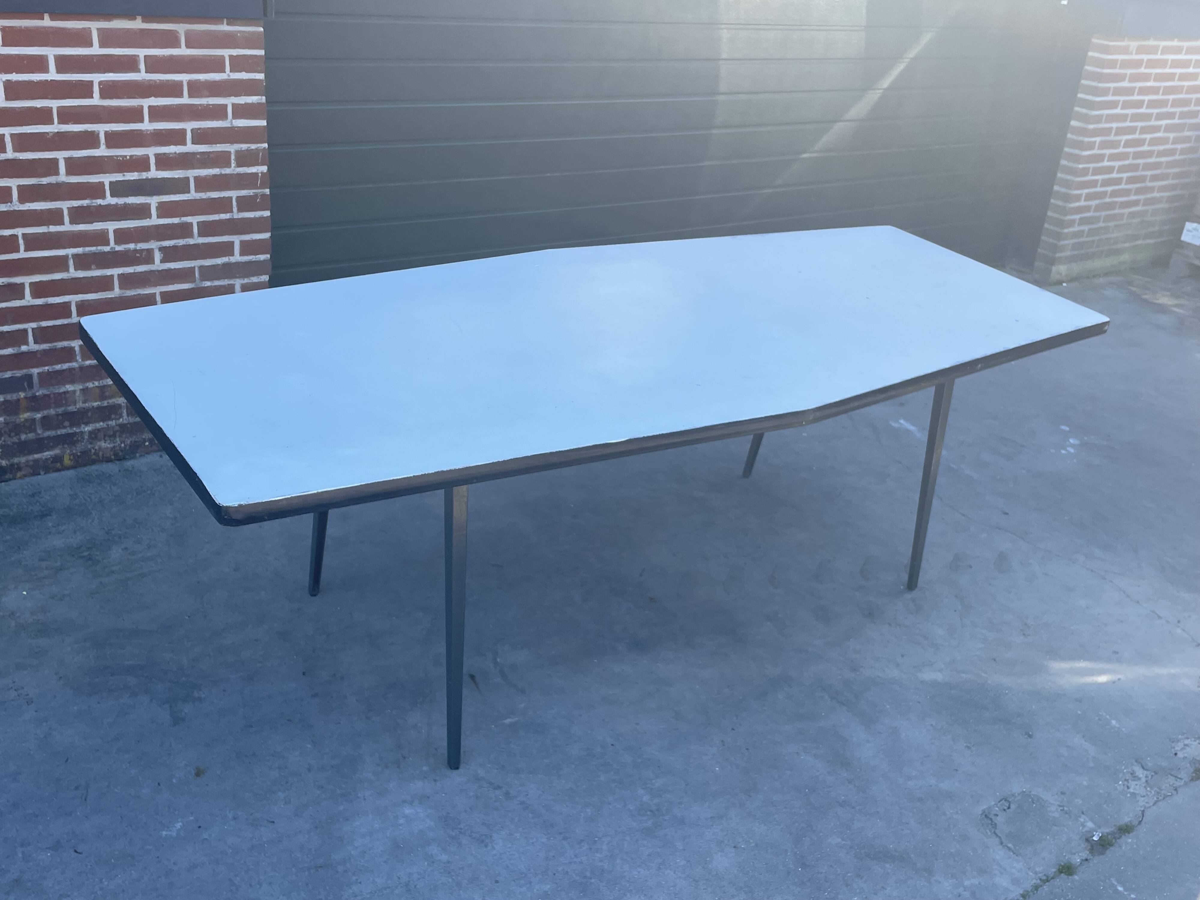 Vintage Marko Holland XXL table work table 1960s Industrial