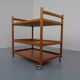 Danish Teak Serving Cart by Johannes Andersen for CFC Silkeborg, 1960s