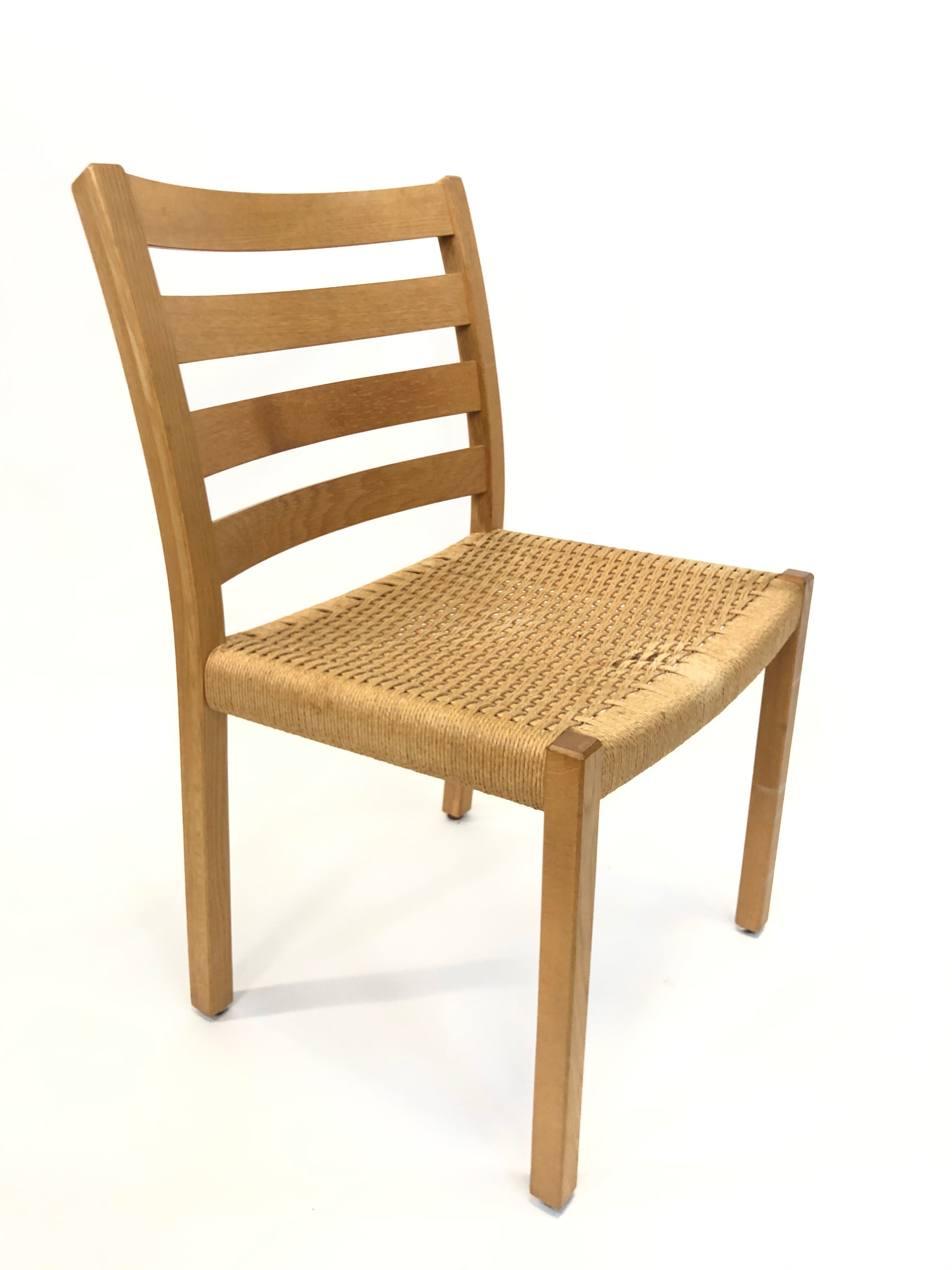 Vintage chair JL Muller M-belfabrik model No. 408 design 1960 Denmark
