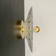 Vintage lampshade in chiseled glass