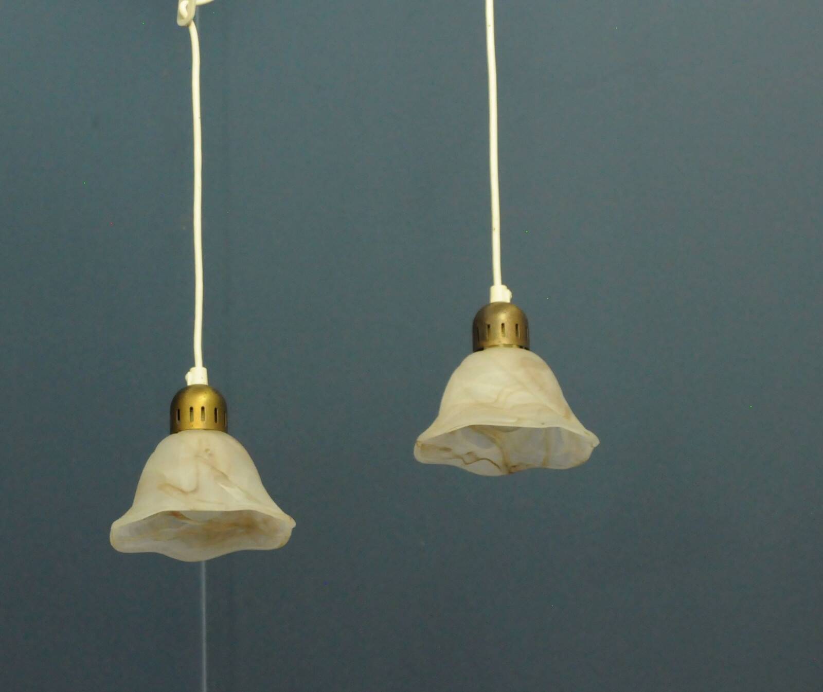 Plafonniers danois, abat-jour en onyx