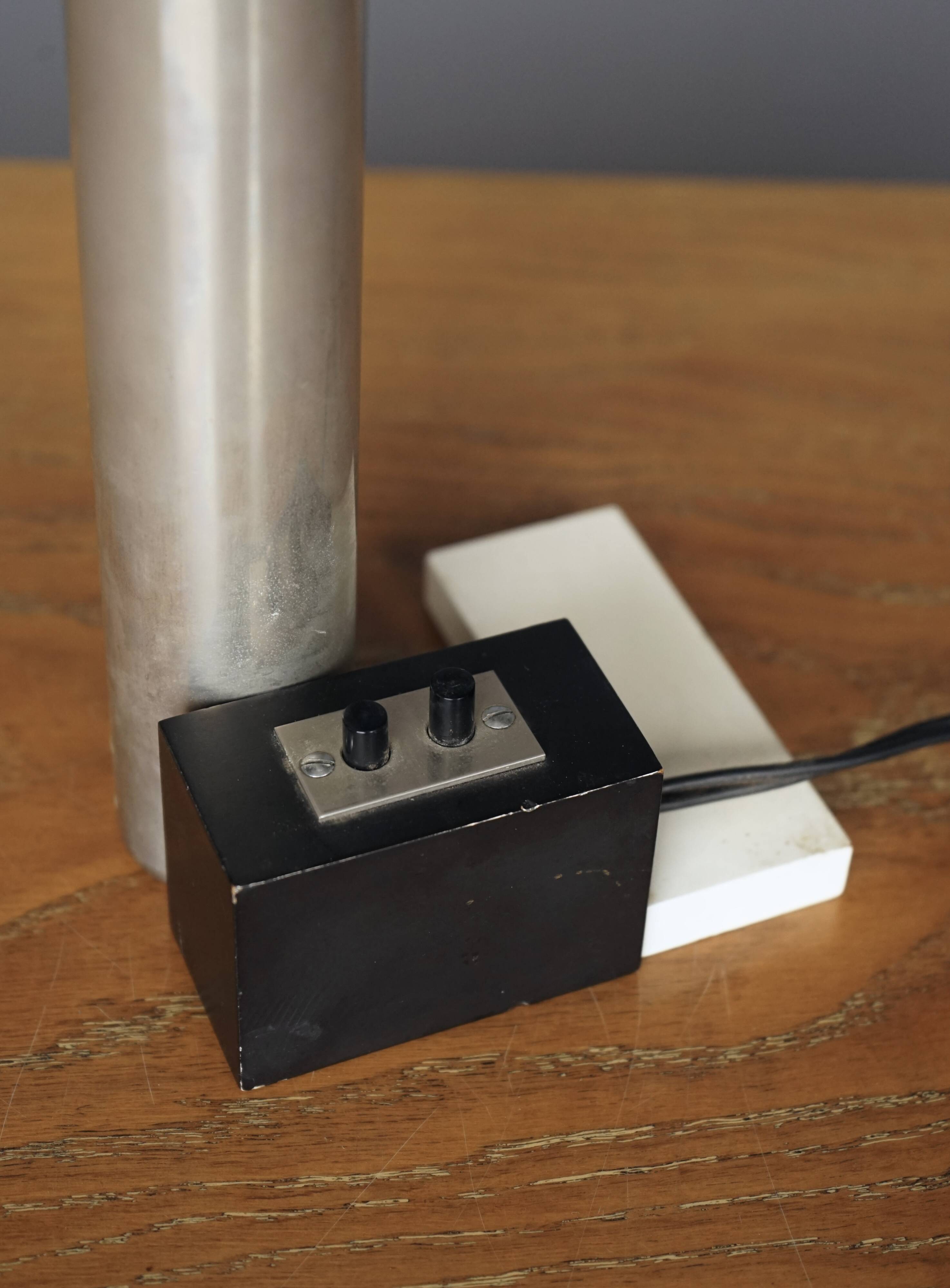 Rare Lampe de Table Constructiviste Modèle 3 par Sybold van Ravesteyn, 1970s