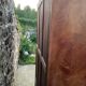 Wardrobe linen Louis XV marquetry matt rosewood