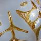Peill & Putzler glass hanging lamp 1960-70’s
