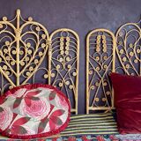 PEACOCK headboards pair 1 person bed