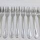Sfam - 12 Art Deco Fish Cutlery