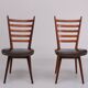 Cees Braakman curved ladder chairs 1950s Holland