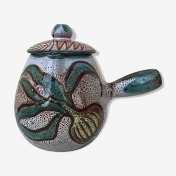 High ceramic coquelon from Vallauris