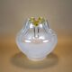Globe vintage, globe Mazzega style, abat-jour verre, lampshade, 70's