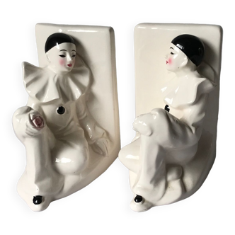 Pierrot Hier Vullen bookends