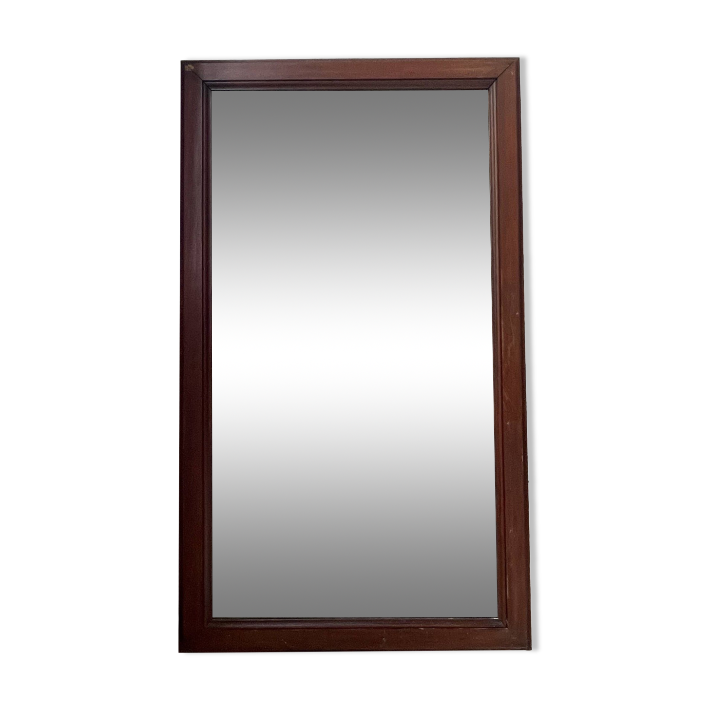 Late 19th century XL wooden mirror