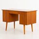 Scandinavian teak desk with 7 drawers, Denmark, 1960