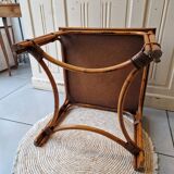 Rattan coffee table