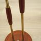 Teak ashtray, Danish design, 1970s, production: Denmark