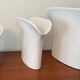 Trio of vintage ceramic vases 70s