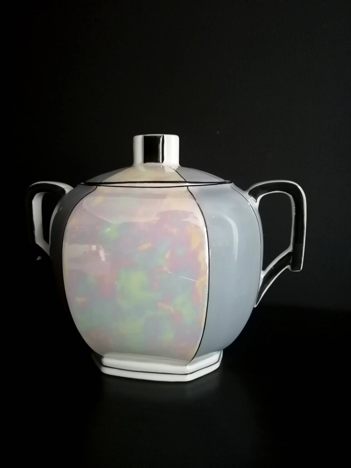 Art Deco sugar bowl