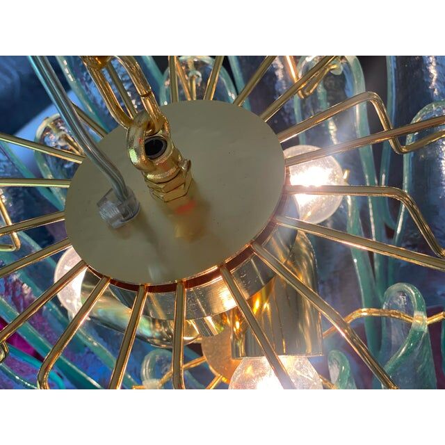 Contemporary Murano glass chandelier