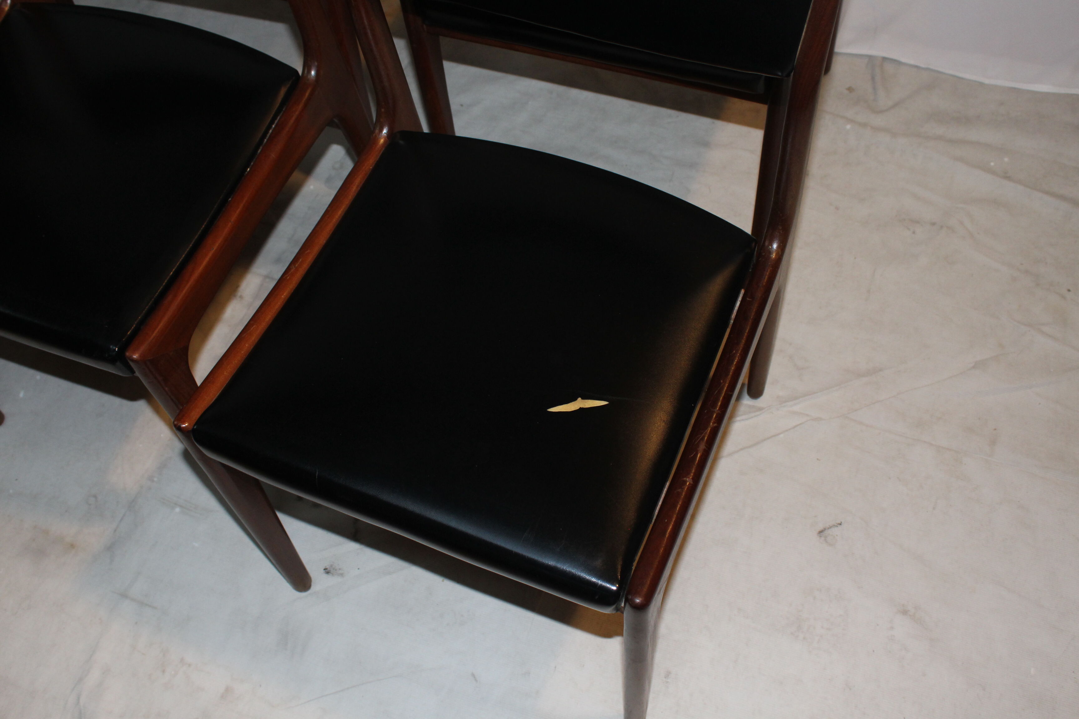 6 vintage scandinavian design chairs